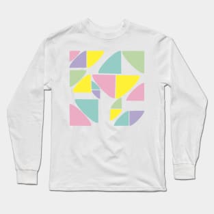 All The Pieces Of My Life - Abstract Long Sleeve T-Shirt